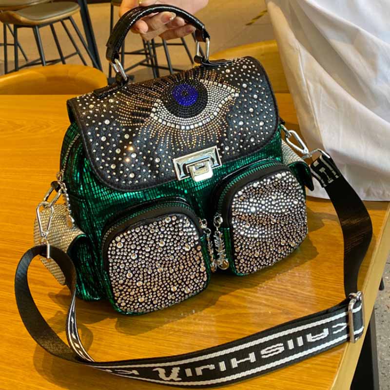 Luxury Bags Leather - Fashion Women Backpack Big Capacity Shoulder