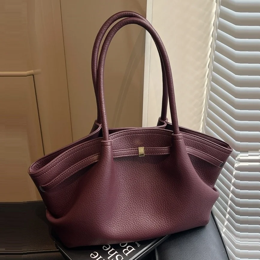 Burgundy Ladies Handbags Luxur - Luxury Bags Tote recension och pris