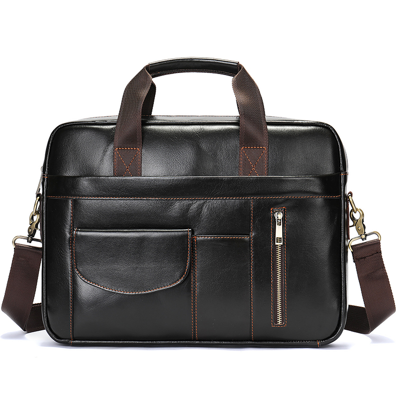 Vintage Genuine Leather Briefc - Luxury Bags Tote recension och pris